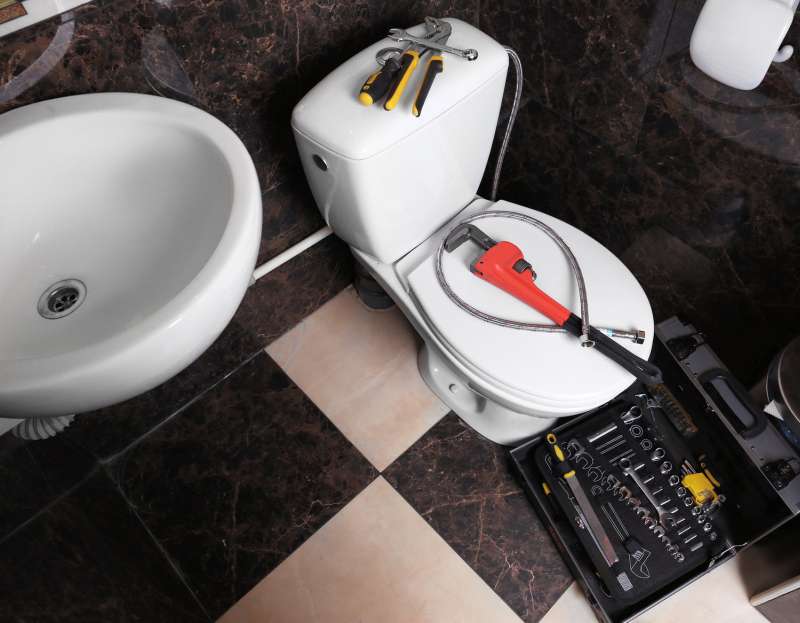 High-capacity water heater installation